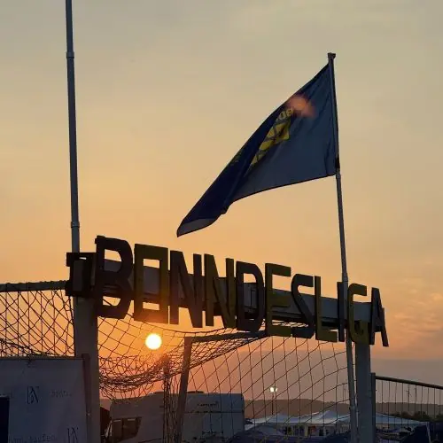 Bonndesliga-Banner auf den Medimeisterschaften